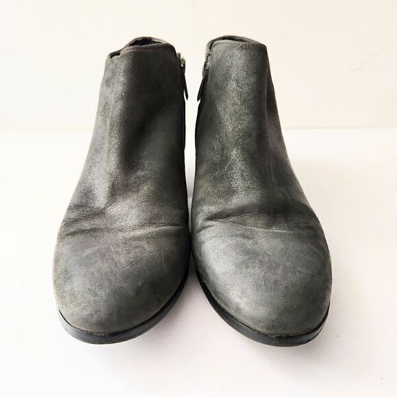 Sam Edelman Petty Charcoal Ankle Boots, US Women's Size 10 - Picture 2 of 8